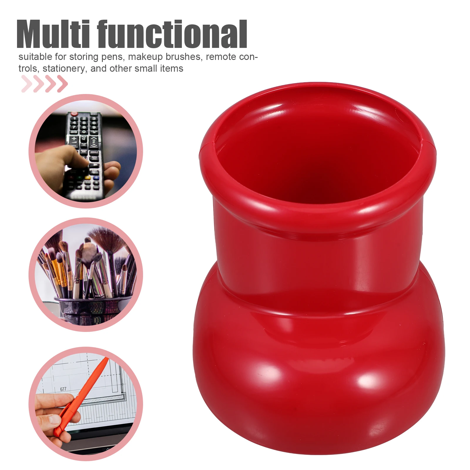 

Cartoon Boot Pen Holder Pencil Cup For Desk Organizer Storage Makeup Brush Container Abs Large Opening Creative Stationery