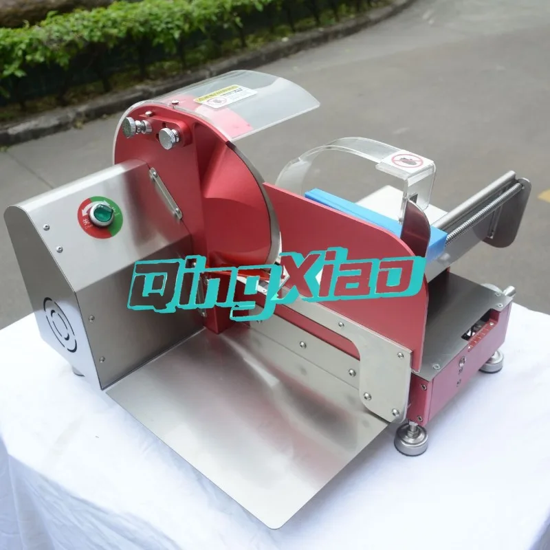 

Commercial Bread Slicer Electric Stainless Steel Bread Toaster Adjustable Thickness Toast Slicer