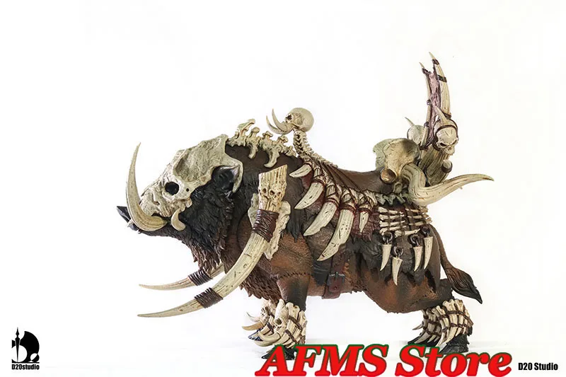 D20 Studio 1/12 Scale Collection Figure Boar Bone Spurs Ancient animals Fit 6-7 Inch Action Figure Doll Mount Model Removable