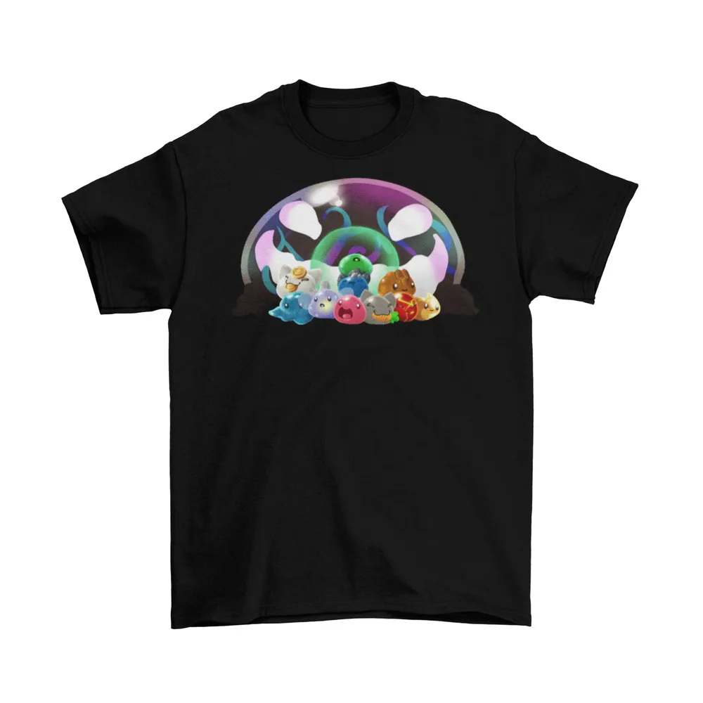 Slime Rancher T-Shirt Unisex Mens Cotton Slimes Tarr Video GameAnime Costume Y2K Top  Summer