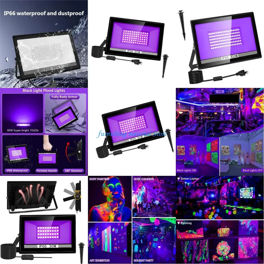 

Y5GD Energy Saving UV Stage Light Suitable for User Friendly Lighting Low Power Consumption Outdoor Event