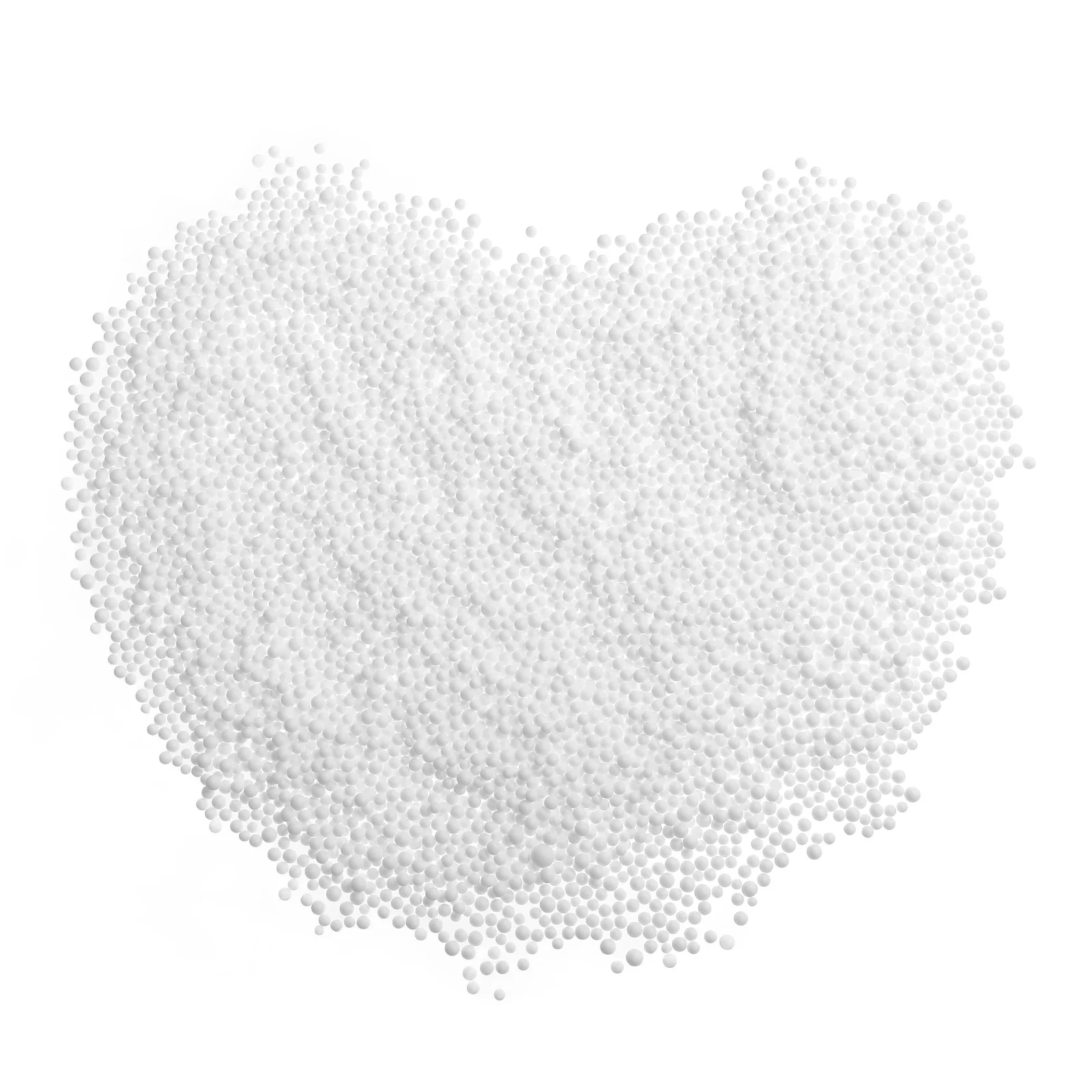 

60000Pcs Foam Ball Granules 2.5-3.5mm White DIY Material for Crafts Snow Mud Supplies White Balls DIY Ball