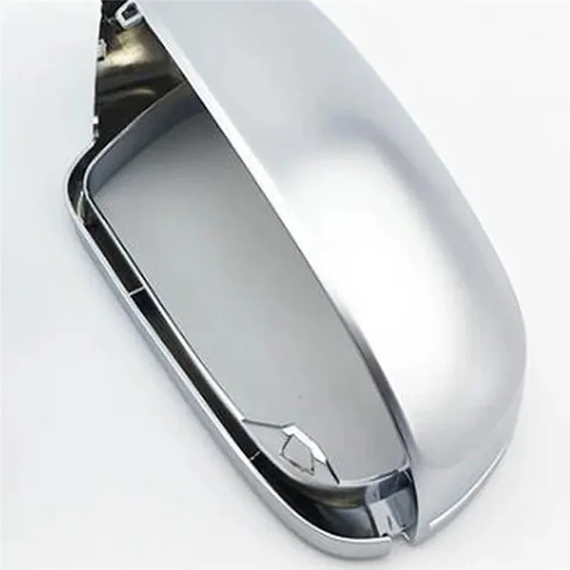 

A30F-Car Mirror Cover For A4 B8.5 A3 A5 S5 RS5 Chrome Silver Rearview Mirror Cover Protection Cap Car Styling