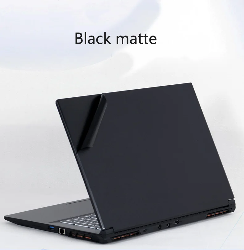 KH Laptop Carbon fiber Leather Sticker Skin Cover Protector for Sager NP9377-S NP9377 (Clevo P377SM-A P377SM P375SM) 17.3-inch