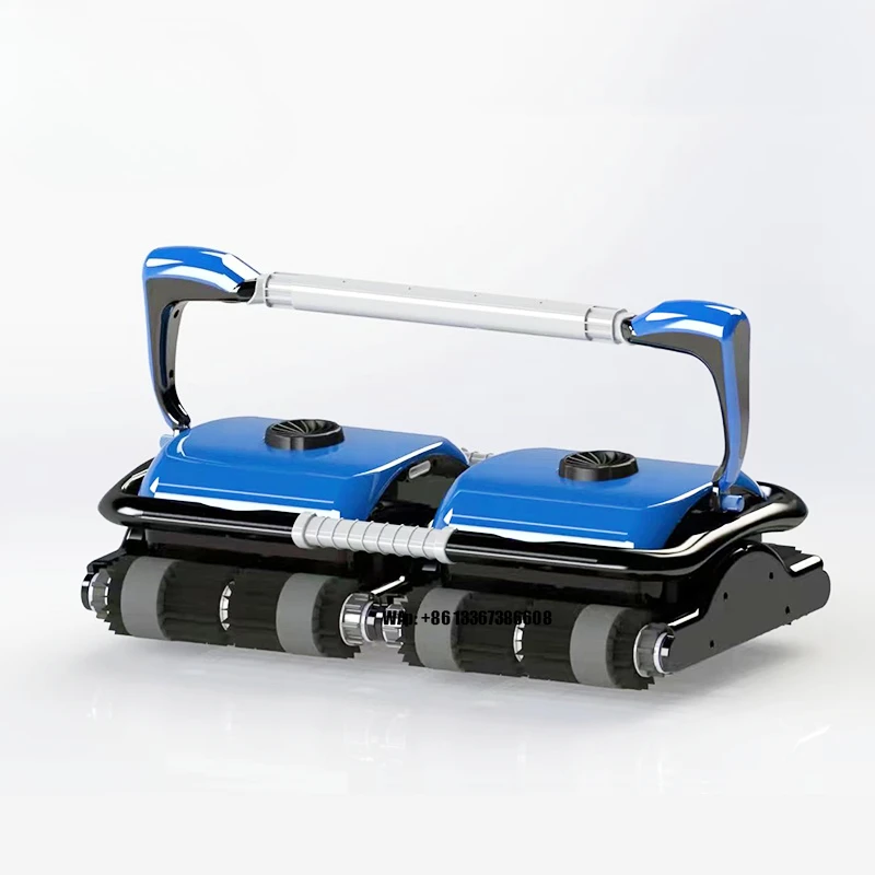 Water Crown High-Power Double-Head Robot Wall-Climbing Sewage  Pool Cleaning Tools & Accessories