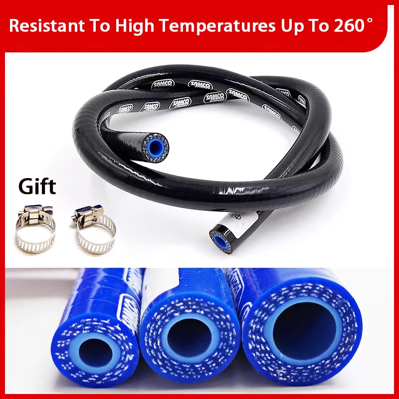 

Car Modification Silicone Water Pipe High Temperature High Pressure Resistant Turbocharged Vacuum Meter Engine Exhaust Pipe