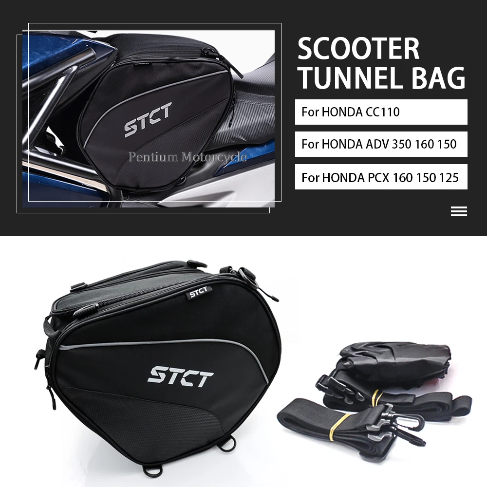 Voor HONDA ADV 350 PCX 160 150 125 CC110 PCX150 PCX 160 ADV 350 Scooter Tunnel Tas Waterdichte Brandstoftank Tas Motorcycle Gas Tank Tas