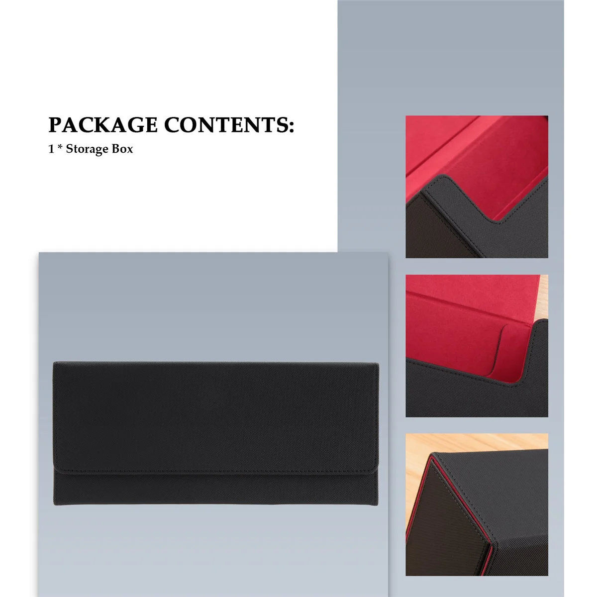 Card Toploader Storage,Trading Cards Holding Box for 300+ Cards for Magic Cards Baseball Cards Trading Cards