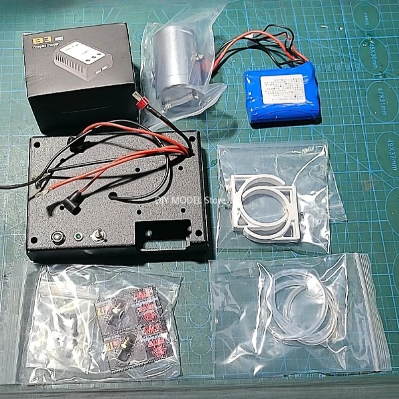 TOYAN FS L200AC Start Up Accessories Four Stroke Twin Cylinder Scientific Experiment Educational Methanol Engine Model Base Kit