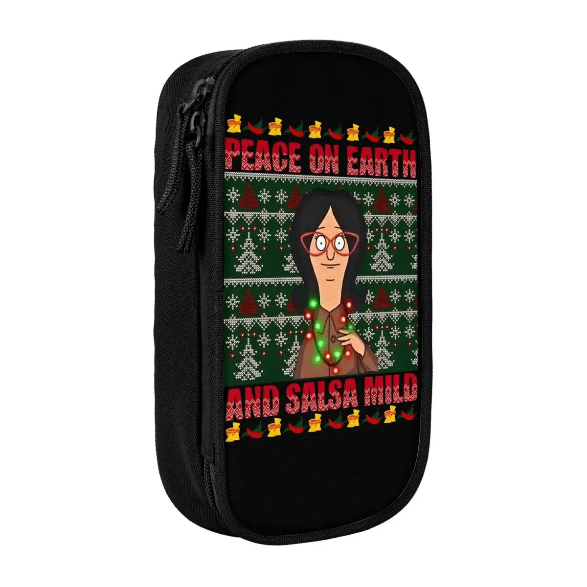 

Bobs Burgers Linda Belcher Peace On Earth пеналы пеналы ручки большие сумки для хранения студентов школьный подарок канцелярские принадлежности