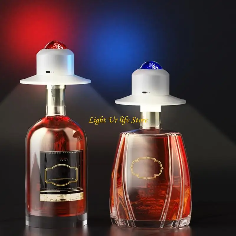 63HA Transportable Bottle Bedlight Constructed In Battery USB Charging ABS Substance For Home Parties