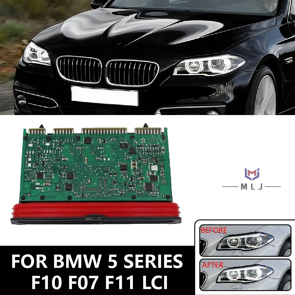 

OE 63117440878 TMS LED Headlight Driver Power Control Unit Module For BMW 5 Series F10 F11 LCI 2014-2017 63117427611 63117381018