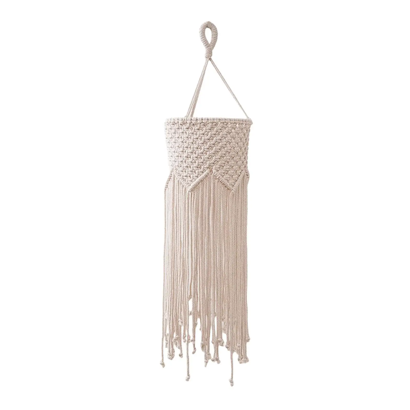 

Bohemian Lamp Shade Woven Creative Modern Macrame Lamp Shade Pendant Light Cover for Wedding Nursery Room Bedroom Dorm Office