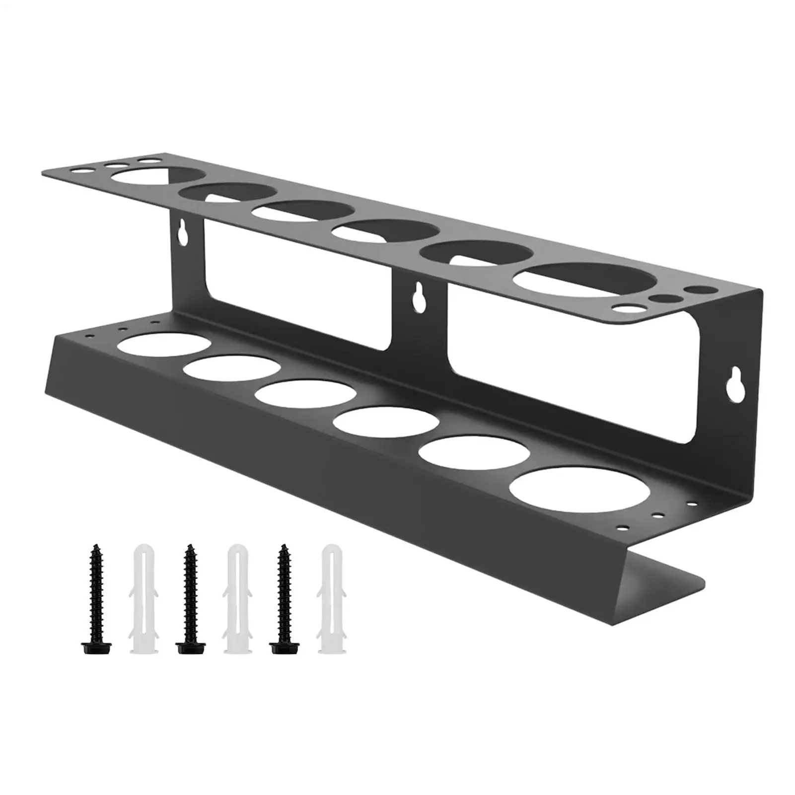 Caulk Tube Holder Wall Mount Organizer Silicone Grease Sealant Nozzle Grease Tube Storage Rack Spray Can Bottle Organizer