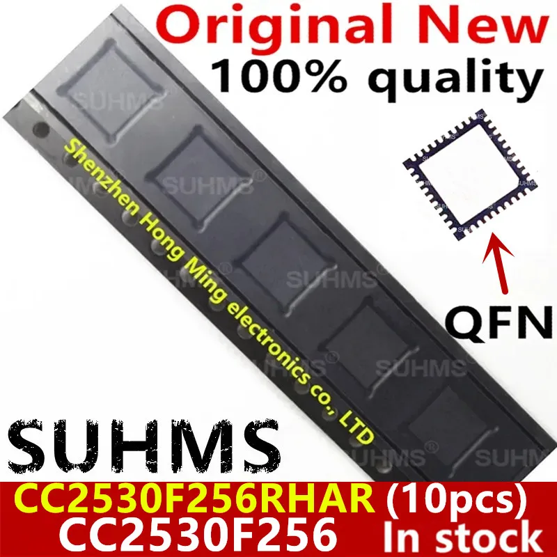 (10piece)100% New CC2530F256 CC2530 F256 CC2530F256RHAR QFN-40 Chipset