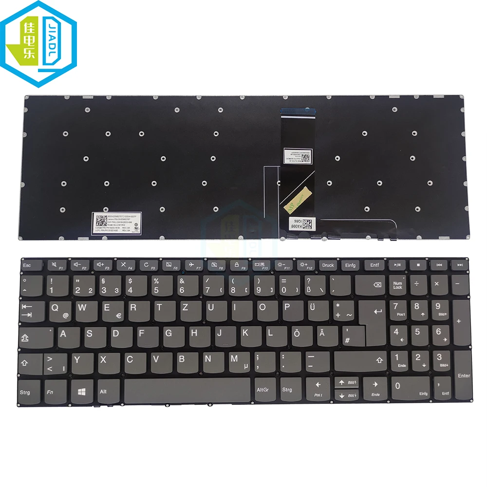 Imagem -05 - Teclado para Lenovo Ideapad Novo Hebraico Alemanha Francês Azerty 330s15arr 330s-15ikb S340-15api S340-15iwl V330-15ikb V330-15isk