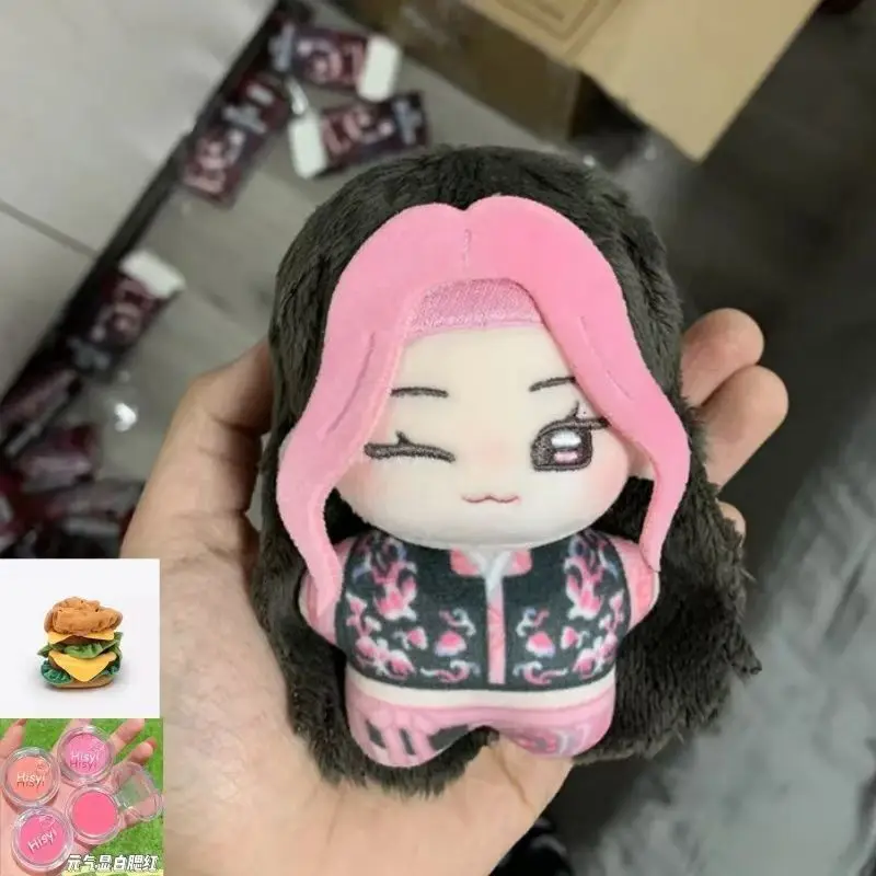 محشوة 10 سنتيمتر أنيمي لعبة كيم جيني سمات الكرتون أفخم دمية لعبة كوس فستان الأطفال الكبار تحصيل القطن الهدايا #6