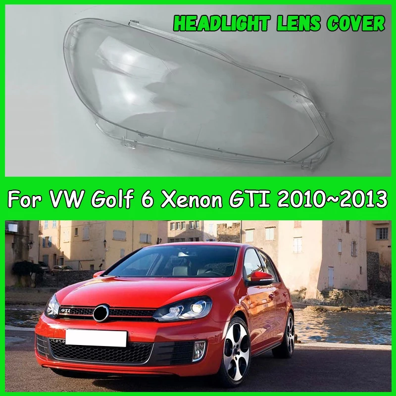 

Для VW Golf 6 ксеноновый GTI 2010 2011 2012 2013, крышка фар автомобиля, абажур, крышка фары, автомобильные аксессуары