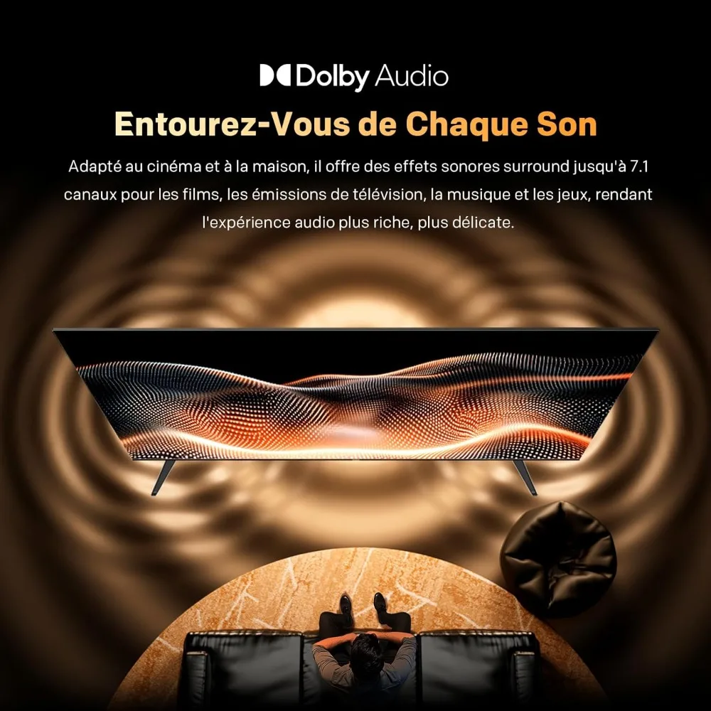 Metz QLED TV 32 pulgadas (80 cm) Televisión LED inteligente Google Tele HDR 10 Dolby Audio Bluetooth 5.1 Sintonizador de cuidado de los ojos