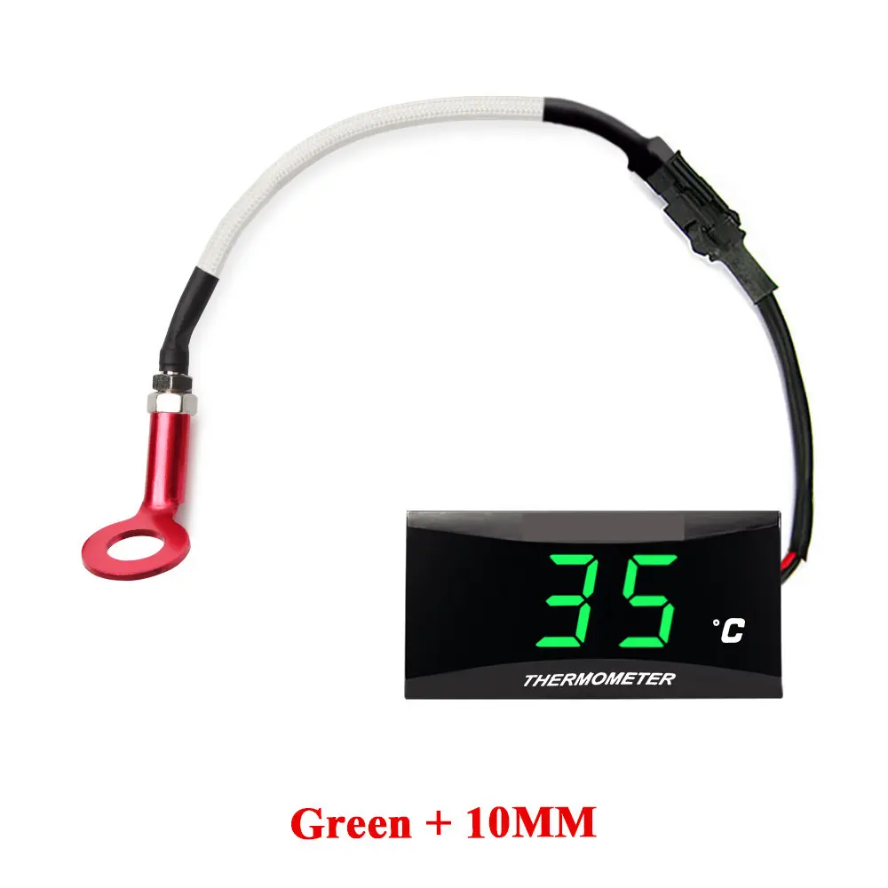 Koso motorfiets cilinderkop temperatuursensor mini vierkante digitale instrument voor nmax 125 XMAX 250 300 NMAX Universele Gauge