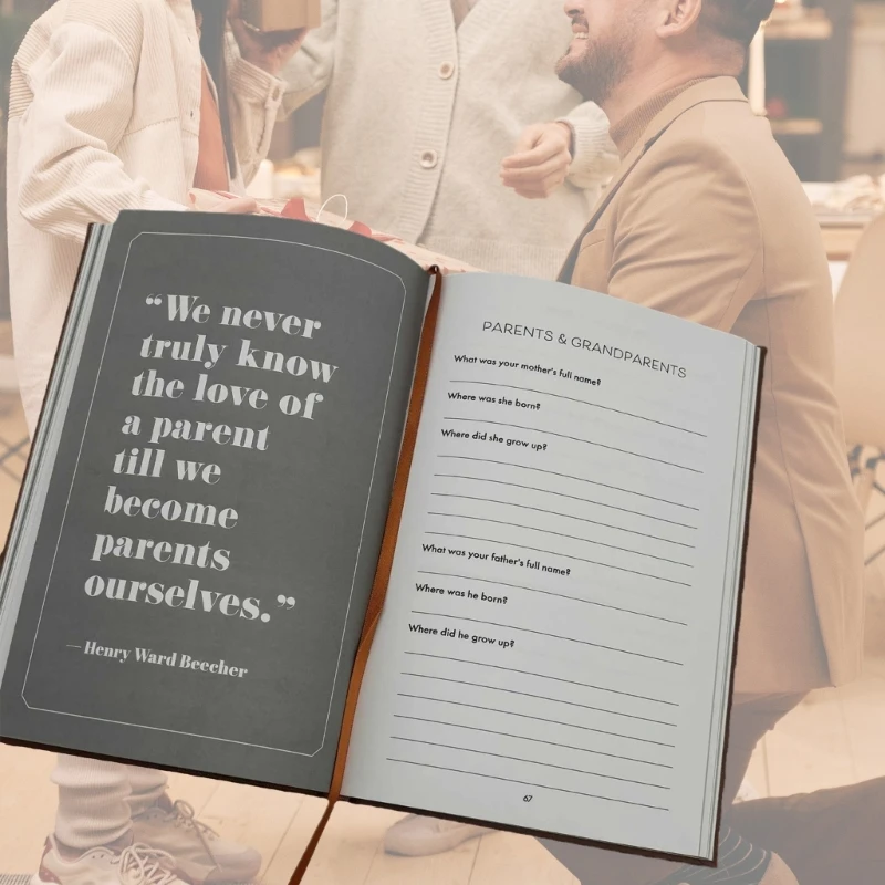 Журнал под руководством отца, посвященный жизненному опыту и воспоминаниям отца