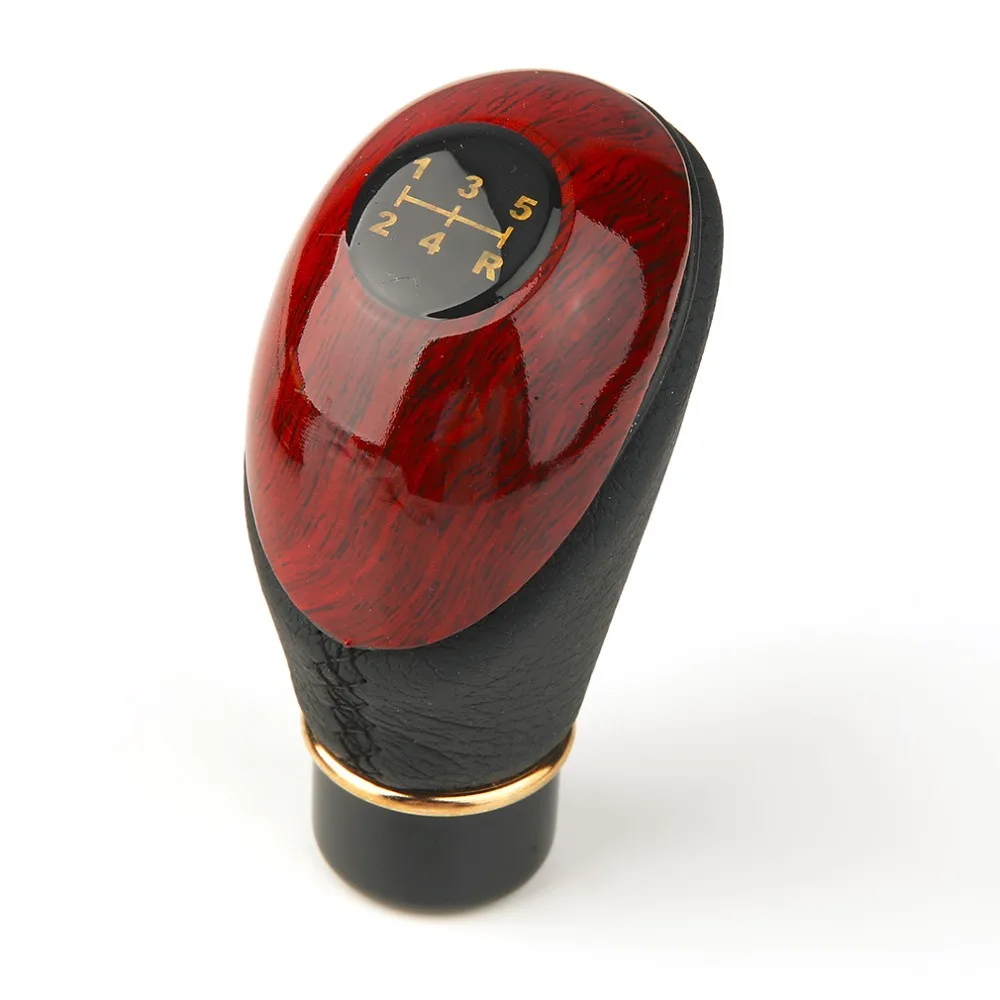 Car Accessories Durable Wooden Gear Stick Manual Universal Car Shift Knob Lever Gear Knob Gear Stick Knob Manual Gear Lever