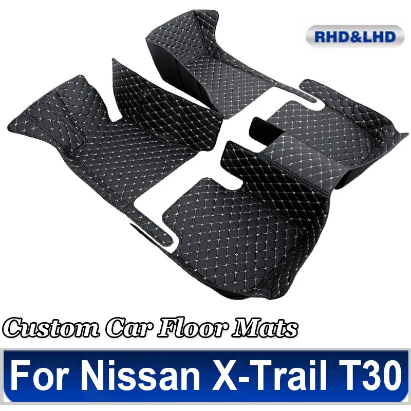 

Car Floor Mat For Nissan X-Trail T30 2001~2007 Anti-dirty Carpet Leather Mat Accesorios Para Auto Car Mats Floor Car Accessories