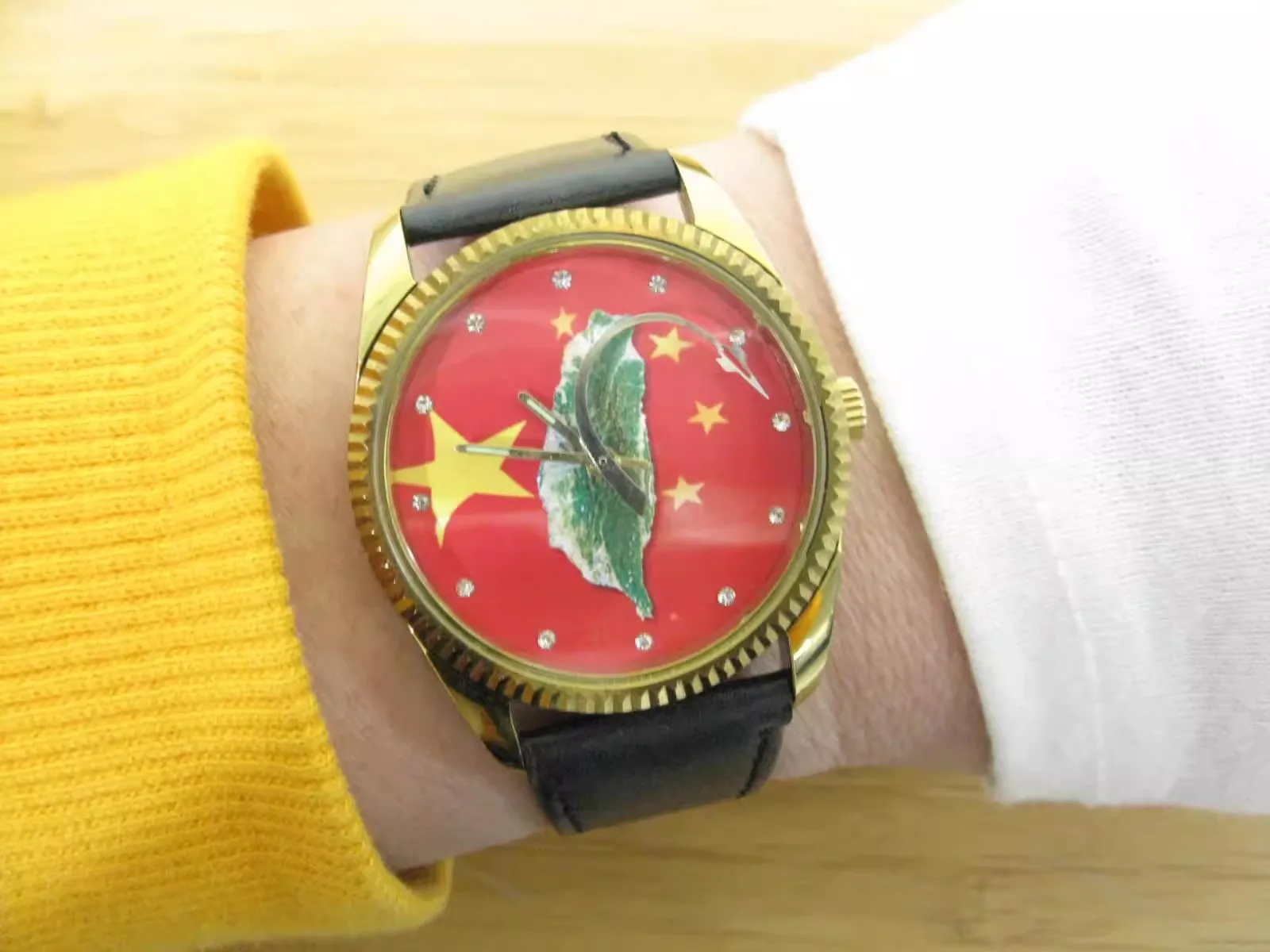 

“National Unification” Chinese domestic mechanical watch (aircraft second-hand)