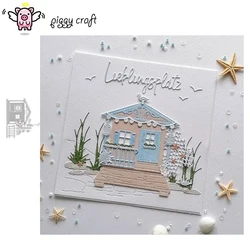 Piggy Craft metal cutting dies cut die mold House decoration Scrapbook paper craft knife mould blade punch stencils dies