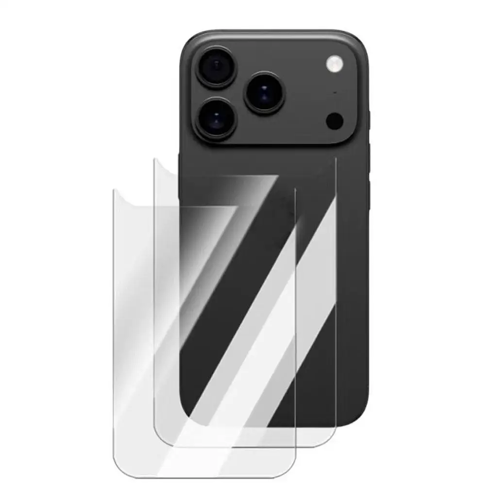 

Back Screen Protectors for iphone 17 17Air 17Pro MAX Back Cover Tempered Glass Protective Films HD Clear Film For IPhone17