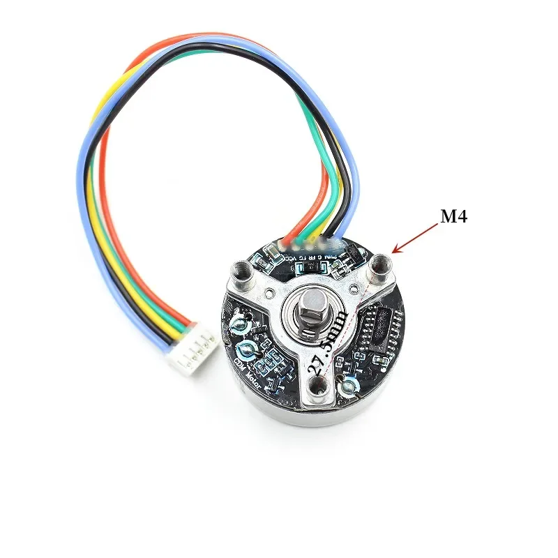 BL3825O 38mm BLDC 브러시리스 모터 근막 마사지기 미니 전기 모터 드라이버 포함 DC 5V 6V 7.4V 고토크 강력 엔진 PWM 속도 조절