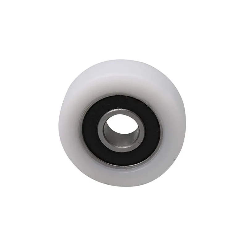 4 Pz 36x10x10.5mm Bianco 6000ZZ Cuscinetto Piatto Cuscinetto A Sfere Guida Puleggia Ruote Rullo 97KG Cuscinetto di Carico mobili Puleggia