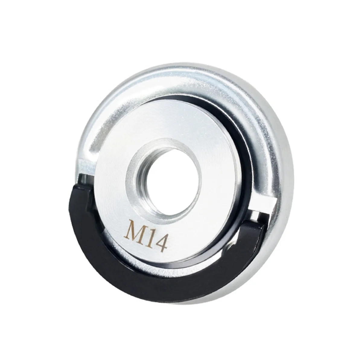 

SSR M14 Self-Locking Pressure Plate for Angle Grinder Tool-Free Quick Release Carbon Steel Rust-Proof No Wrench Needed