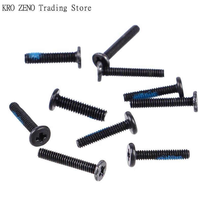 🔝 10 peças de parafusos da tampa inferior para reparo de laptops X555 K555 F555 W509L W519L VM590L, componentes e kits de reparo ✨