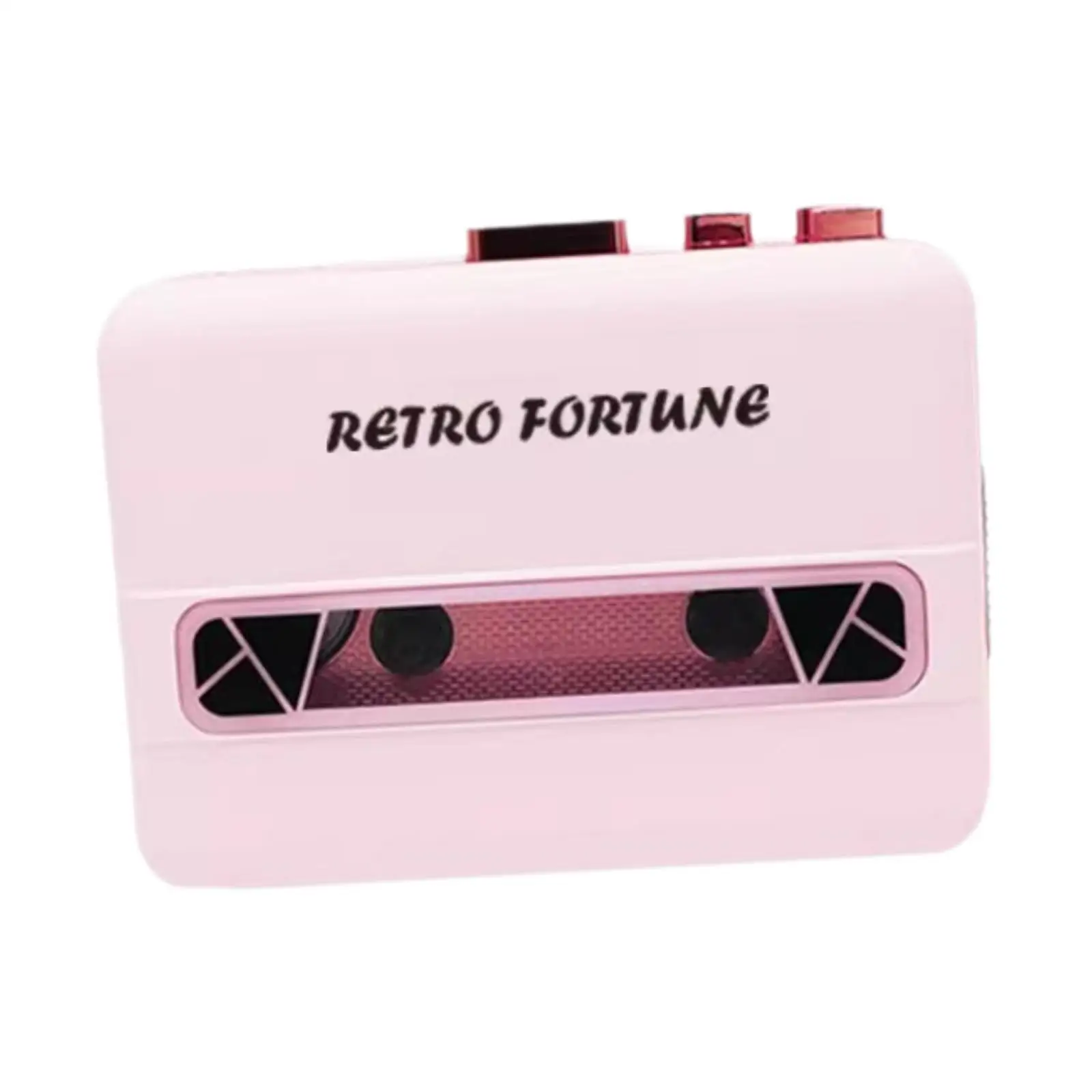 

Portable Cassette Player Support Fast Forward Rewind Lightweight Compact