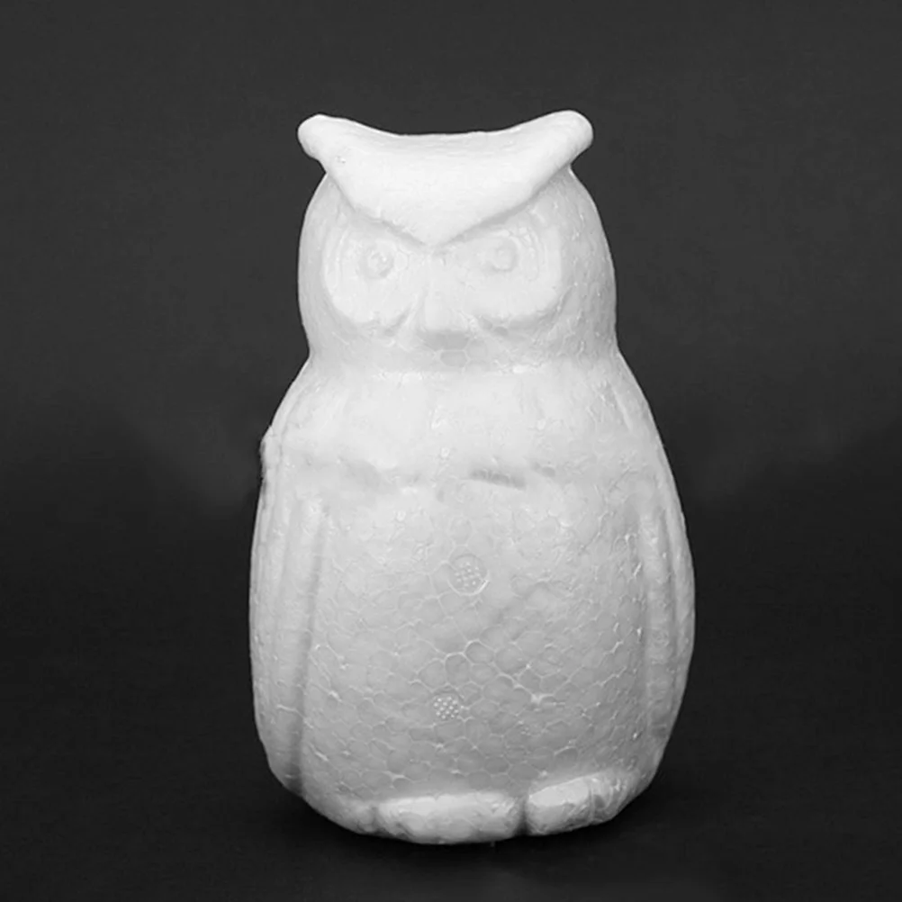 

4pcs Diy Crafts Kids Painting Unfinished Diy Home Desktop Decorations Animal Decor Foam For Children Christmas Gift Handmade Art