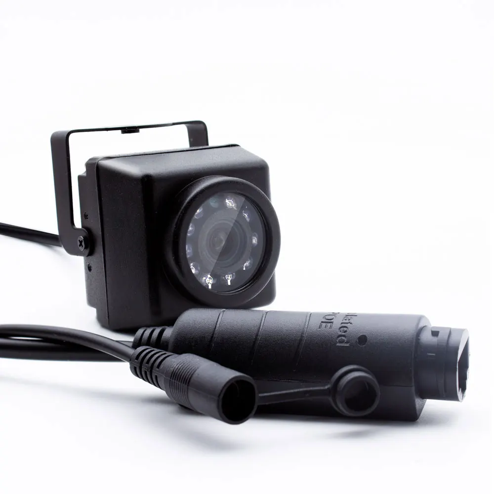 WGWK IP66 Waterproof HD Infrared Night Vision IP Camera Indoor Outdoor Security Audio Surveillance 3/4/5/8MP Mini POE Camera