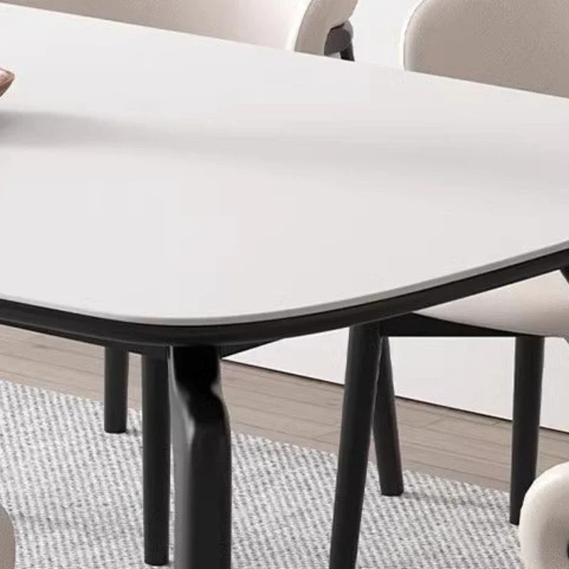 Dining Room Designer Coffee Table Multifunction Home Furniture Service Chairs Kitchen White Design Modern Bord Bwrdd Rooms Cafe image 5