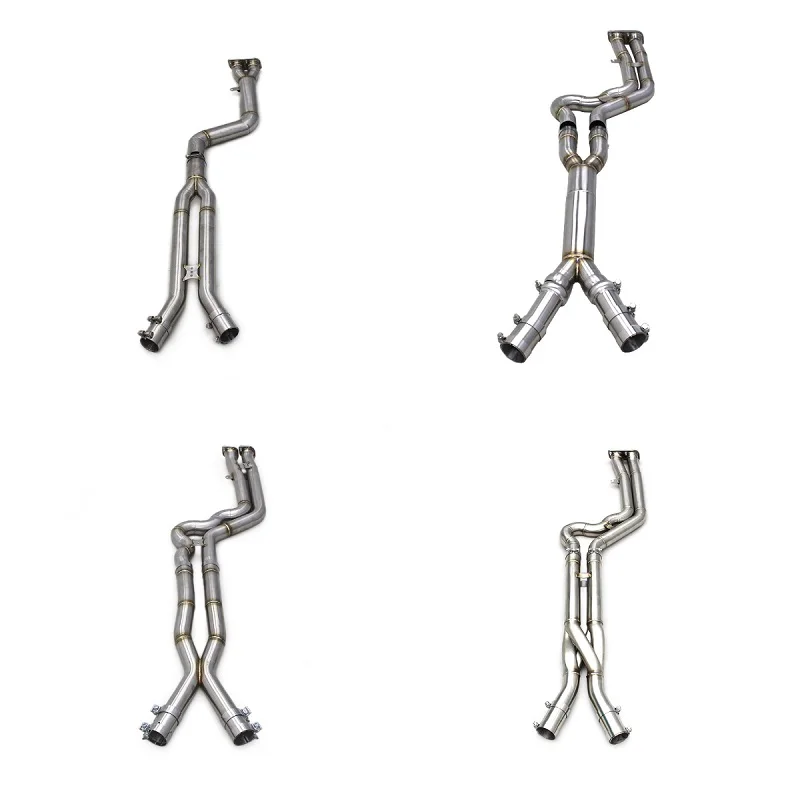 

Custom Midpipe With Z/X Pipe For BMW X3M/X4M F97/F98 3.0T 2019-2023 Racing Stainless Steel Dual Pipes 2.75inch Exhaust System