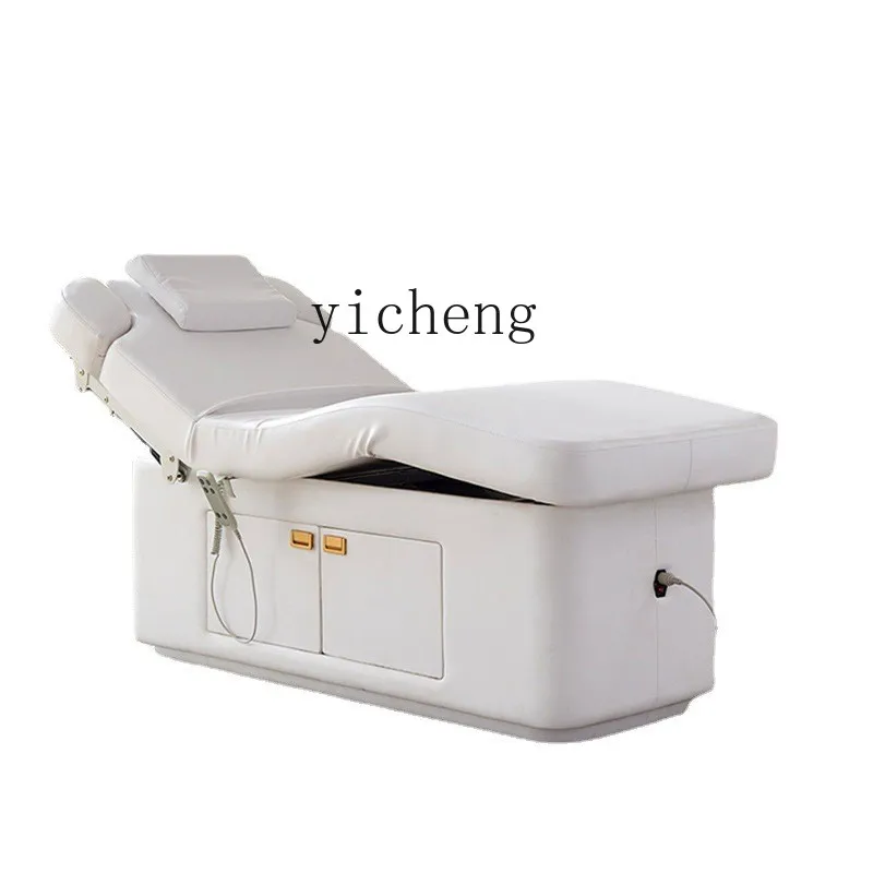 

ZWS. Lifting electric beauty bed constant temperature heating physiotherapy body medicine micro-adjustment massage bed