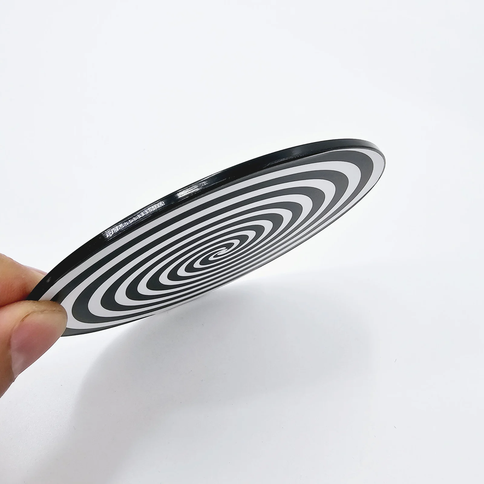 Spiral Illusion - Plastic Magic Tricks Plastic Disc Magician Close Up Illusion Gimmicks Mentalism Props Comedy Magia Accessories