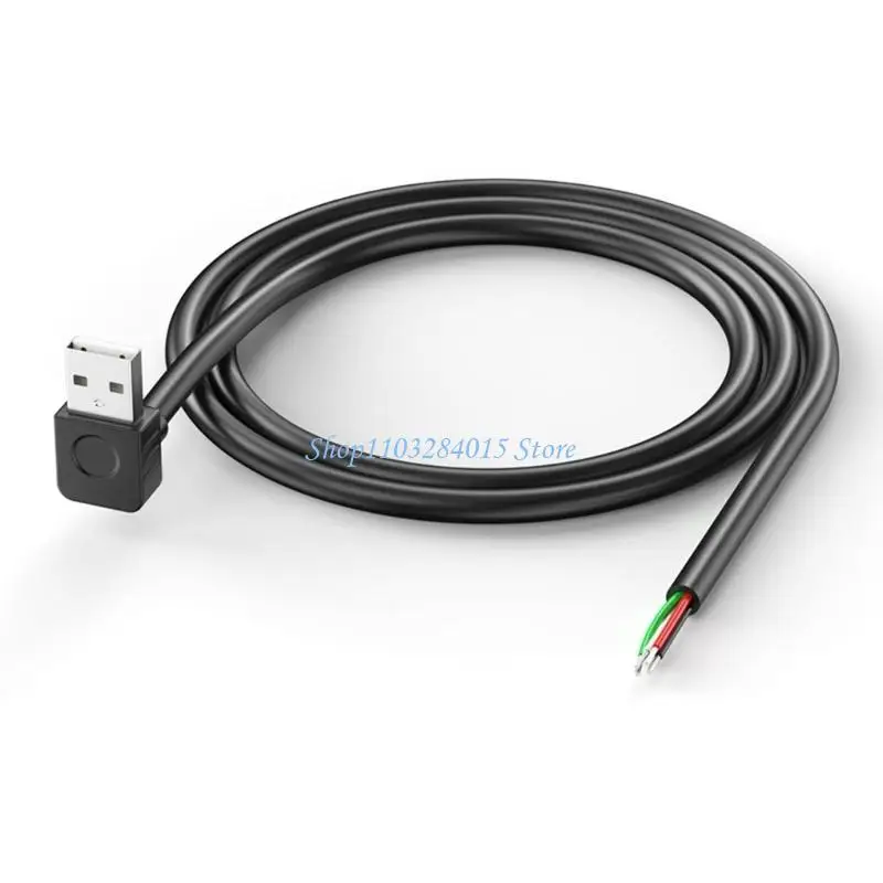R6FF USB Cable 480Mbp USB Data and Charging Cable 4Pin Pigtail Wire Easy Installation