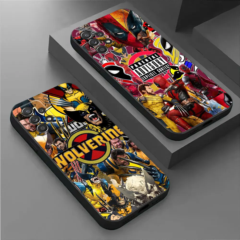 

Marvel Comics Deadpool Wolverine Phone Case For Samsung Galaxy A17 A57 A37 A07 A55 A54 A34 A35 A25 A15 A56 A36 A26 A16 A06 Cover