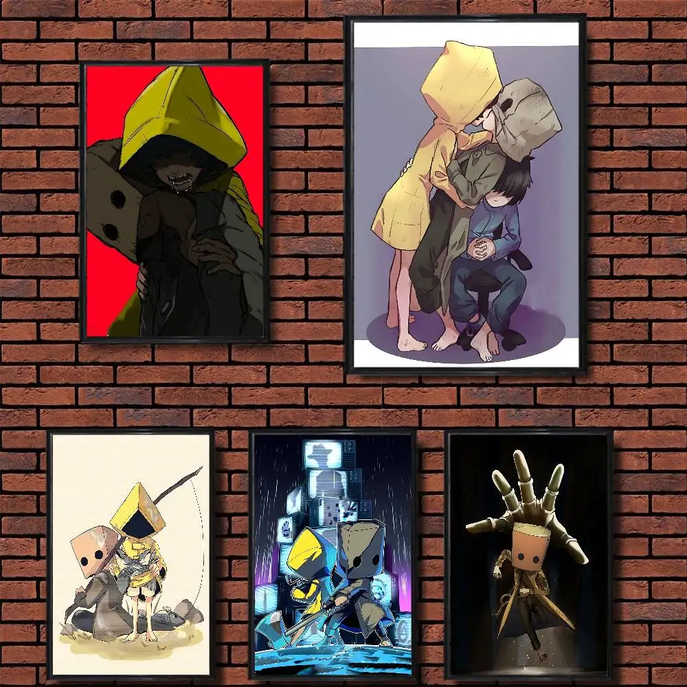 

game Run fast Little Nightmares Wall Art Anime Canvas Painting Poster For Living Room Decoration Picture Home Decor