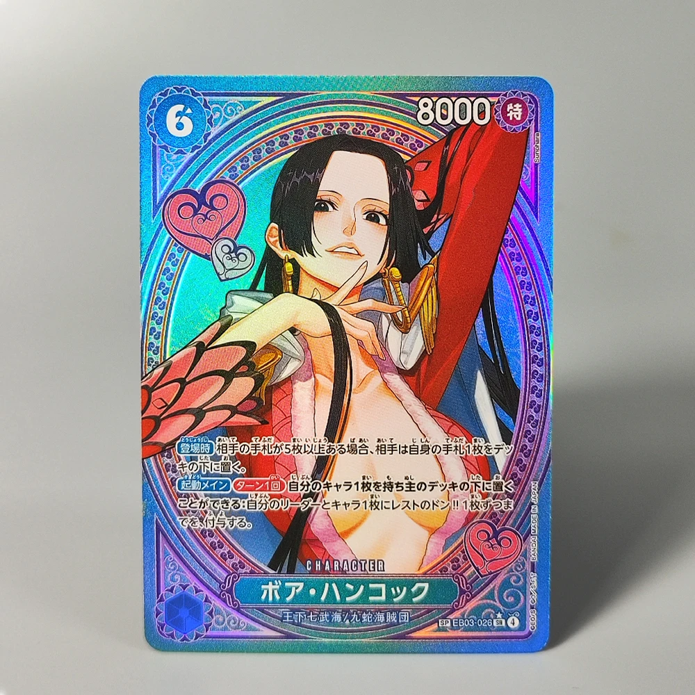 

Self Made Proxy One Piece OPCG Japanese Boa Hancock Nico Robin Nami Koala Perona Tashigi Vivi Reiju Collection Игрушка-флеш-карта
