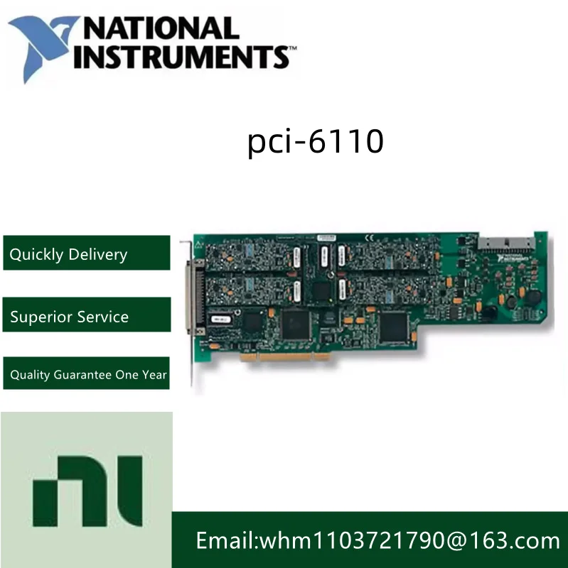 

The new NI PCI-6110 Simultaneous Sampling Multifunction DAQ 777475-01 Capture Card is available in stock
