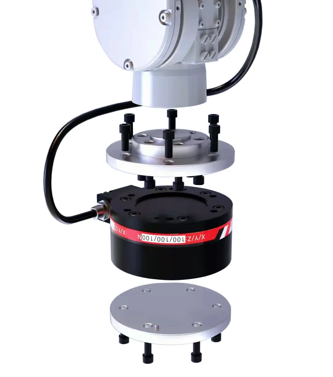 ستة محاور تحميل خلية متعددة محاور قوة الاستشعار محول للروبوتات الروبوتات طحن تلميع كشف الاصطدام 3C اختبار