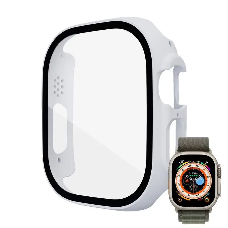 Защитная крышка для экрана часов, универсальный защитный чехол, устойчивый к царапинам стеклянный протектор, Общий защитный чехол для часов