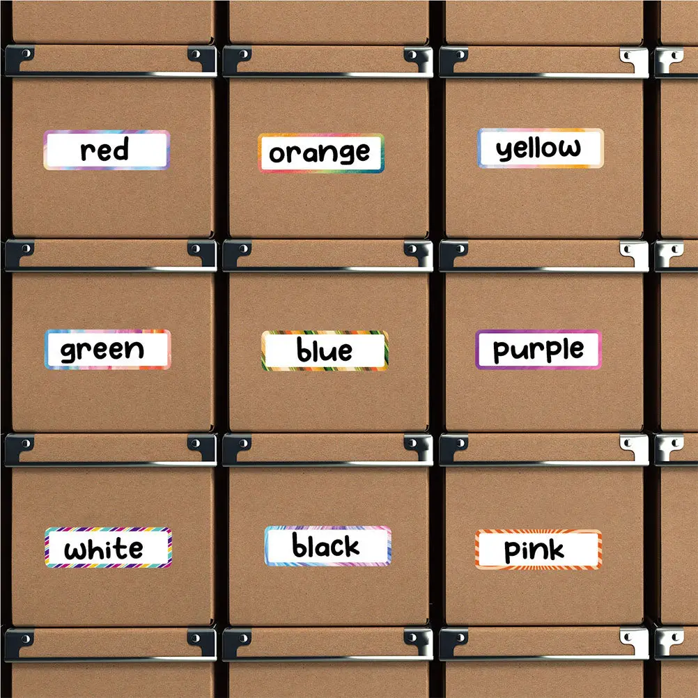 

10 Sheets Name Tag Stickers Writable Adhesive Labels for Daycare Classroom Water Bottle Labeling and Home Organization