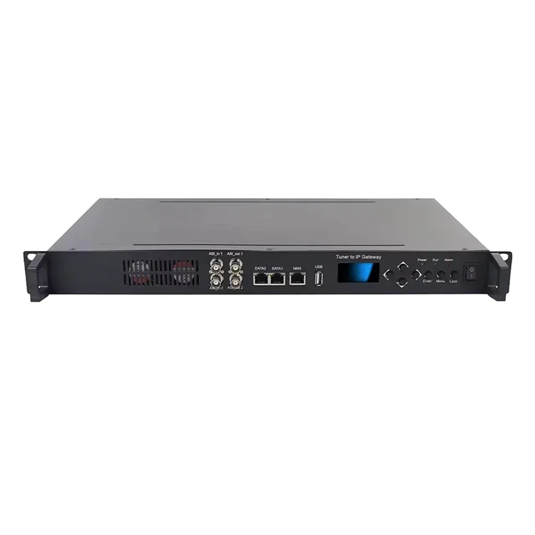 FN3508-8/16/24 DVB-S2/DVB-T/DVB-C Input IP ASI Out Tuner to IP Gateway  Customizable Hotel ip tv   Convertor  Gateway